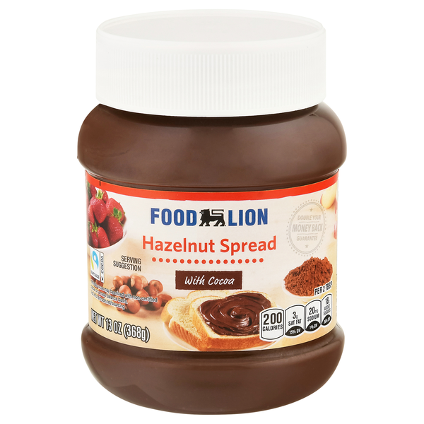 Food Lion Hazelnut Spread with Cocoa
