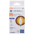 GE LED Classic Shape Light Bulbs Decorative 40w