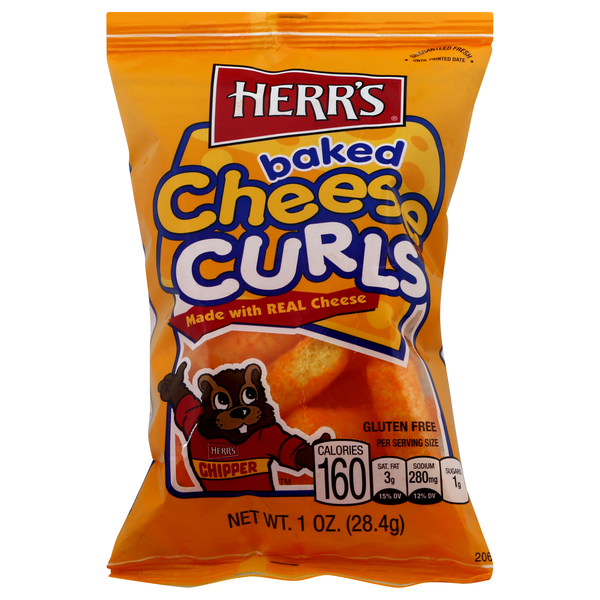 Herr's Baked Cheese Curls Gluten Free