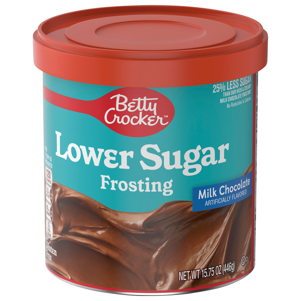 Betty Crocker Lower Sugar Milk Chocolate Frosting