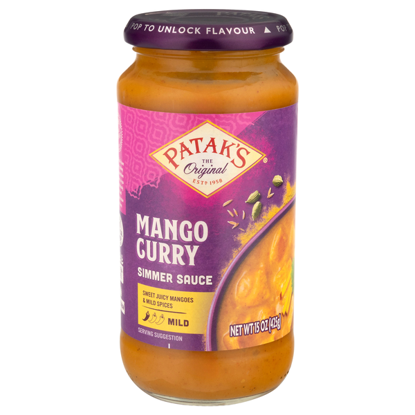 Patak's Mild Mango Curry Simmer Sauce