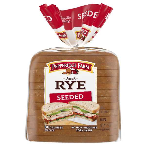 Pepperidge Farm Seeded Jewish Rye Sliced Bread