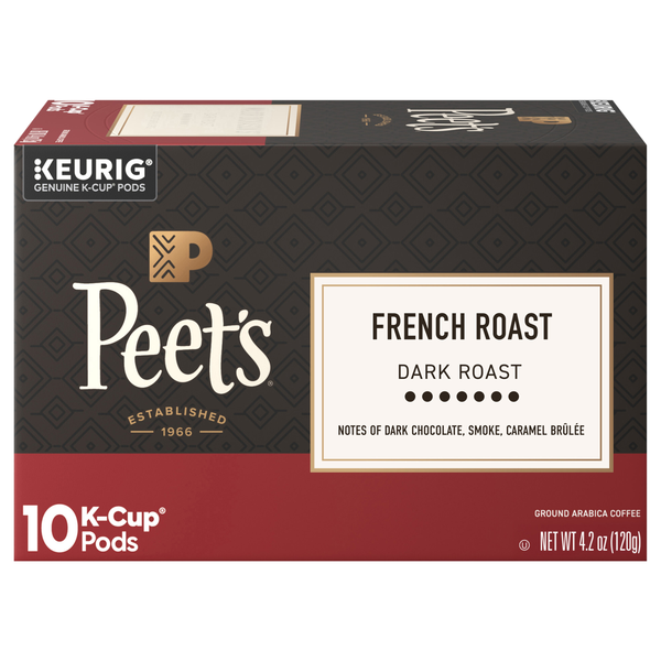 Peet's French Roast Dark Roast K-Cup Coffee Pods