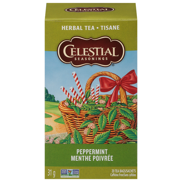 Save on Celestial Seasonings Peppermint Herbal Tea Bags Caffeine Free