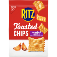 Nabisco Ritz Toasted Chips Roasted Garlic Crackers