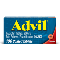 Advil Ibuprofen Pain Relief 200mg Coated Tablets