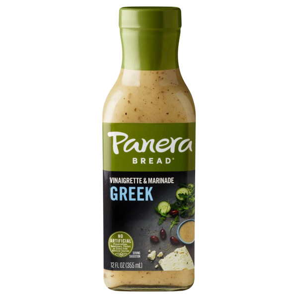 Panera Bread Greek Vinaigrette & Marinade Refrigerated