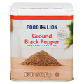 Food Lion Ground Black Pepper