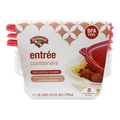 Hannaford Containers & Lids Entree 25 oz