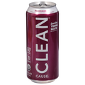 Clean Cause Blackberry Sparkling Yerba Mate Organic