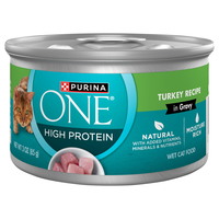 Purina ONE Natural True Instinct Protein-Rich Turkey Recipe Wet Cat Food