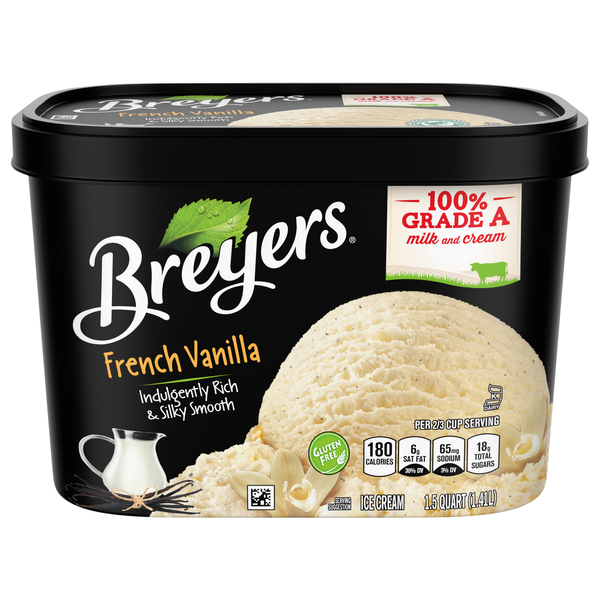 Breyers French Vanilla Ice Cream