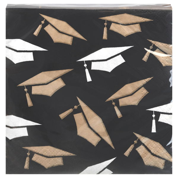 Say Hooray! Disposable 2-Ply Napkins Graceful Grad