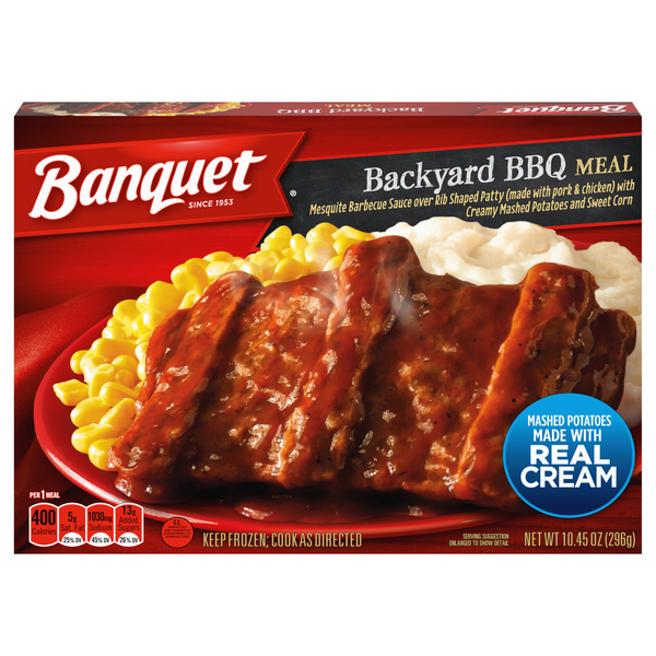 Banquet Backyard BBQ Frozen Meal