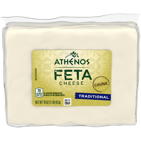 Save on Athenos Traditional Feta Cheese Block Order Online Delivery ...
