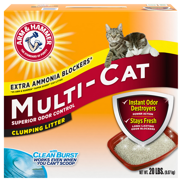 Arm & Hammer Clumping Scented Multi-Cat Litter