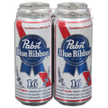 Pabst Blue Ribbon Beer - 4 pk