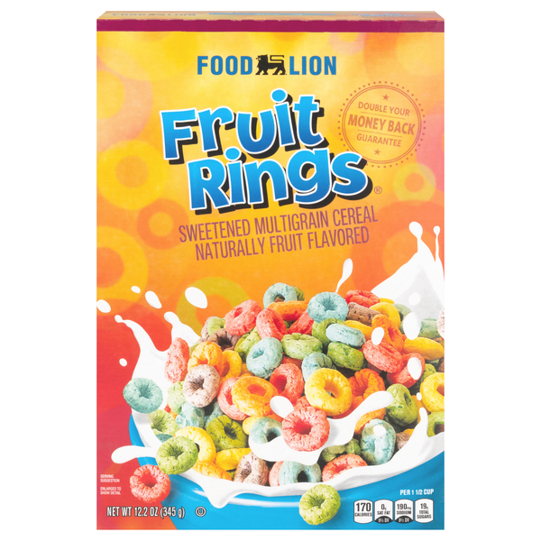Food Lion Fruit Rings Multigrain Cereal