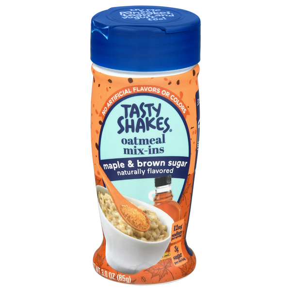 Save on Tasty Shakes Oatmeal Mixins Maple Brown Sugar Order Online