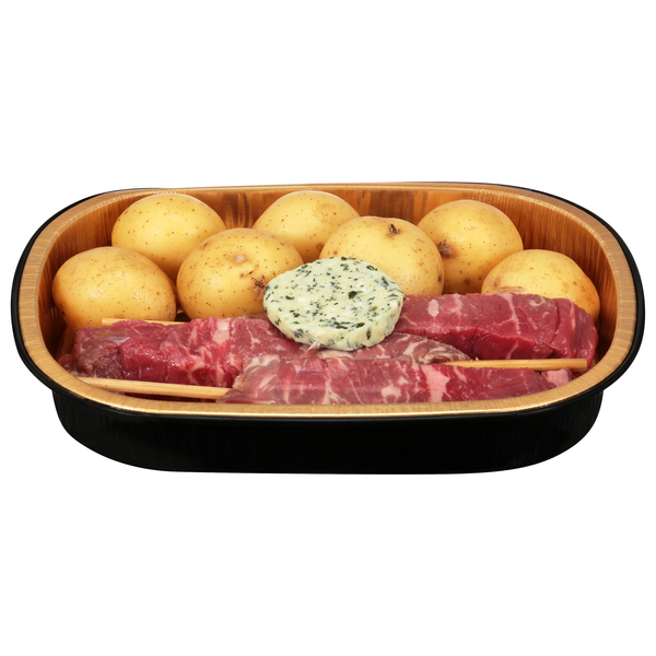 Food Lion Oven Ready Beef Skewers with Potatoes