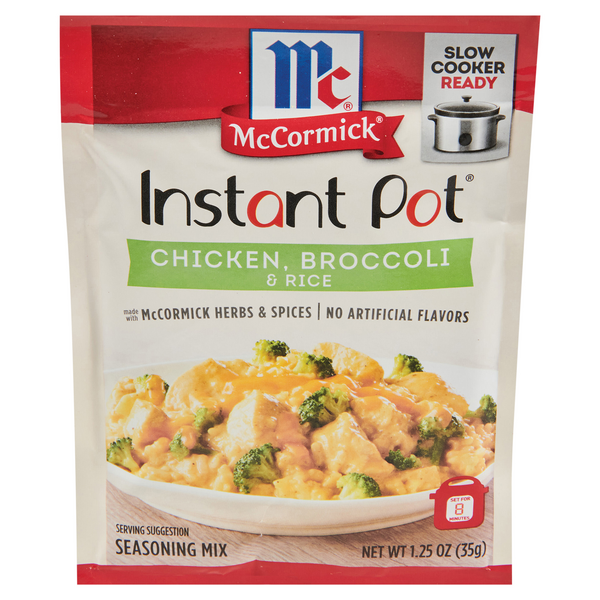 McCormick Instant Pot Chicken Broccoli & Rice Seasoning Mix