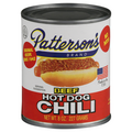 Patterson's Hot Dog Chili Beef