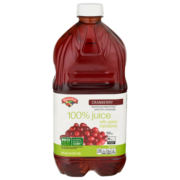 Hannaford 100% Cranberry Juice