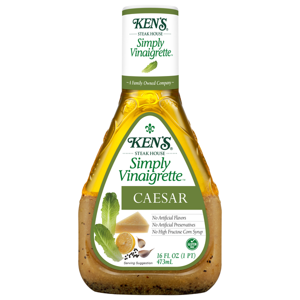 Ken's Steak House Simply Vinaigrette Caesar Dressing