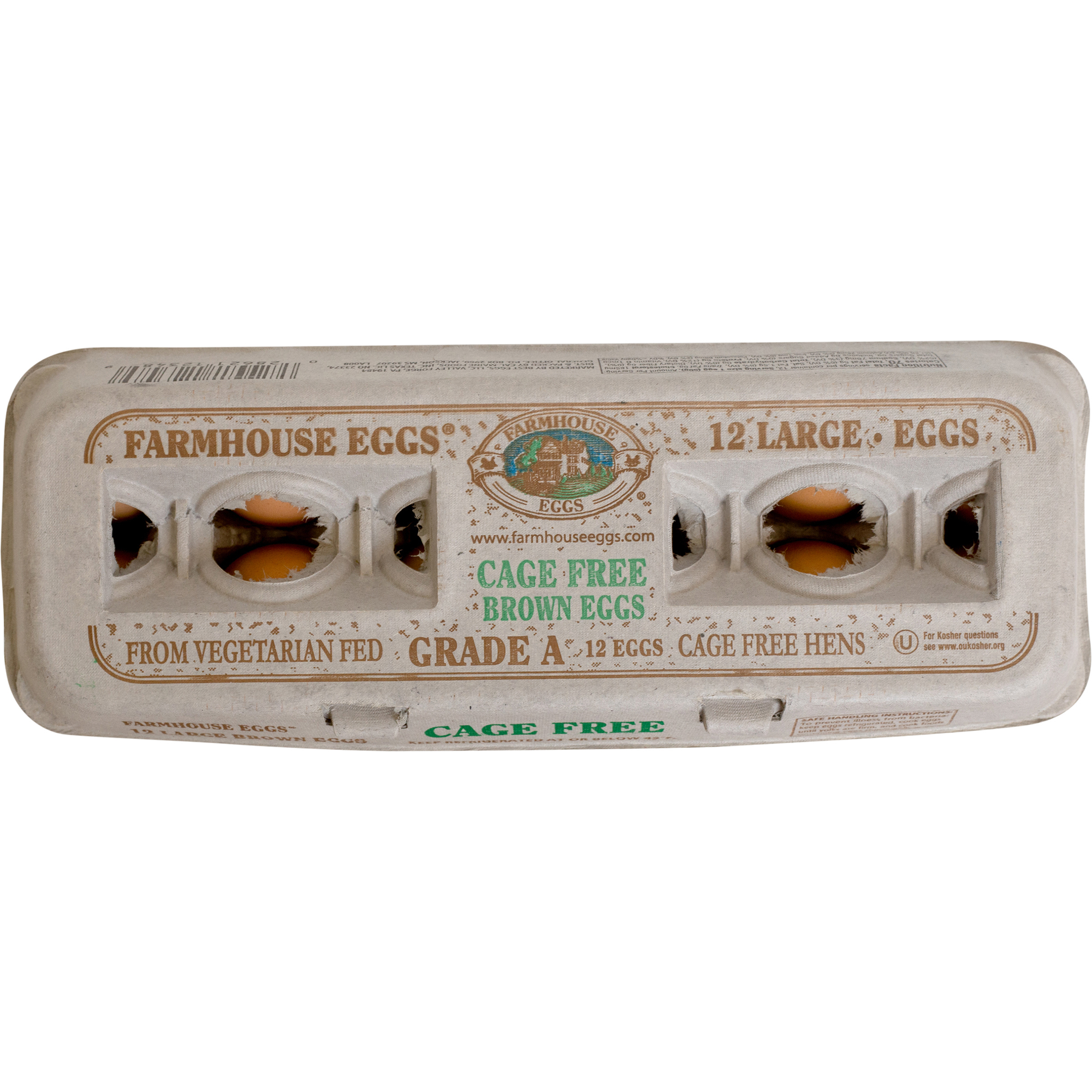 Farmhouse Farmhouse Cage Free Large Brown Eggs