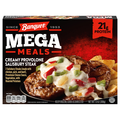 Banquet MEGA Creamy Provolone Salisbury Steak Protein Frozen Meal