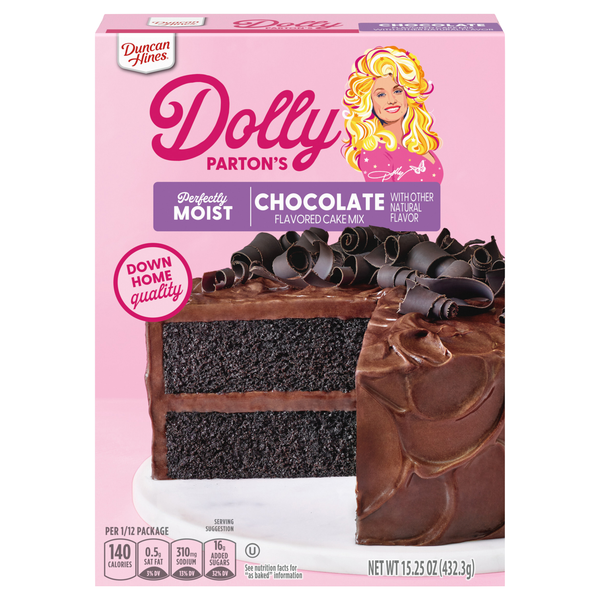 Duncan Hines Dolly Parton's Favorite Chocolate Flavored Cake Mix