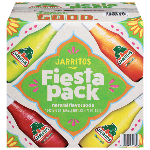 Jarritos Summer Pack Soda - 12 pk