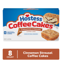 Hostess Cinnamon Streusel Coffee Cakes - 8 ct