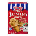 Joy Jumbo Ice Cream Cups - 12 ct