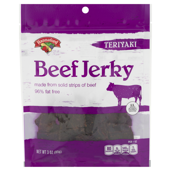 Hannaford Teriyaki Beef Jerky