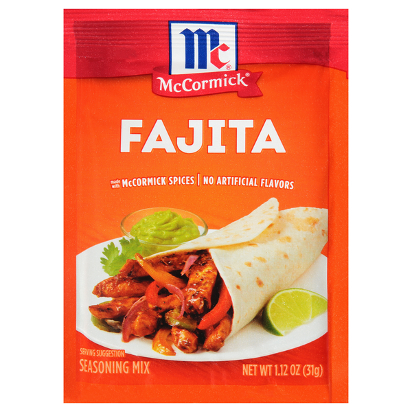McCormick Fajita Seasoning Mix Packet