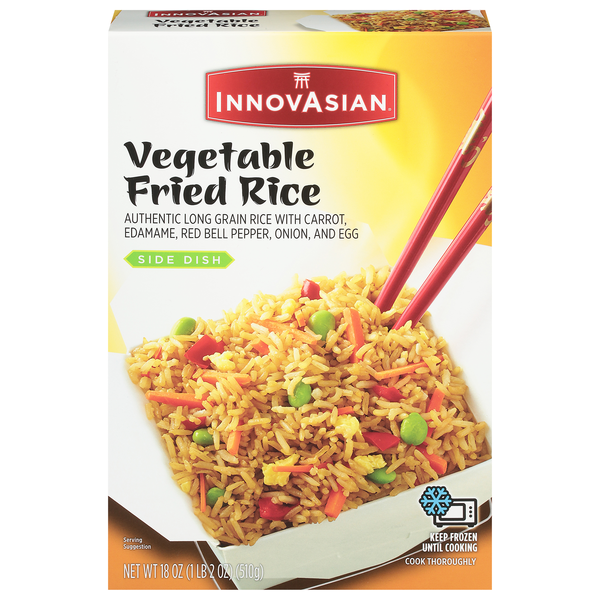 InnovAsian Vegetable Fried Rice Side Dish Frozen