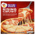 Our Brand Rising Crust Half Cheese & Half Pepperoni Pizza Frozen