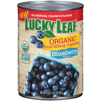 Lucky Leaf Organic Blueberry Fruit Filling or Topping
