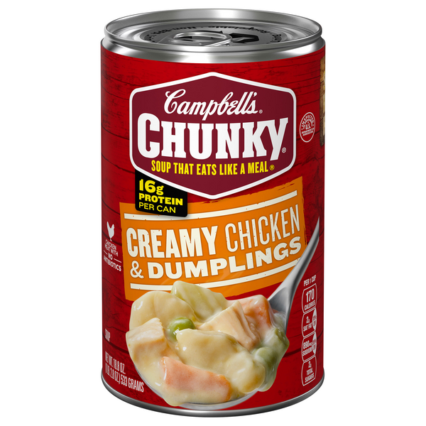 Campbell's Chunky Creamy Chicken & Dumplings Soup