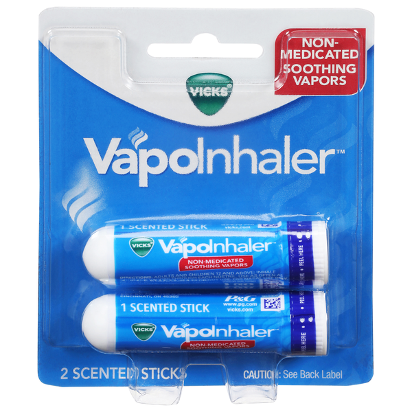 Vicks Vapolnhaler Scented Sticks
