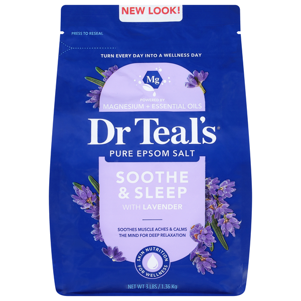 Dr. Teal's Pure Epsom Salt Soothe & Sleep with Lavender