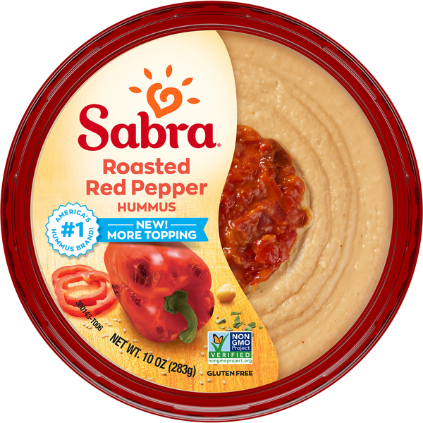 Sabra Gluten Free Roasted Red Pepper Hummus