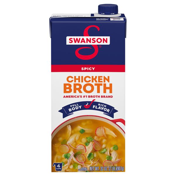 Swanson Spicy Chicken Broth