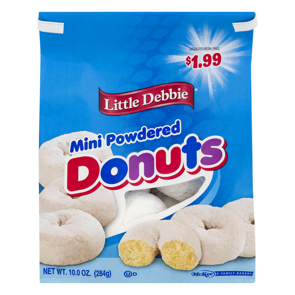 Little Debbie Mini Powdered Donuts Nutrition Facts Home Alqu