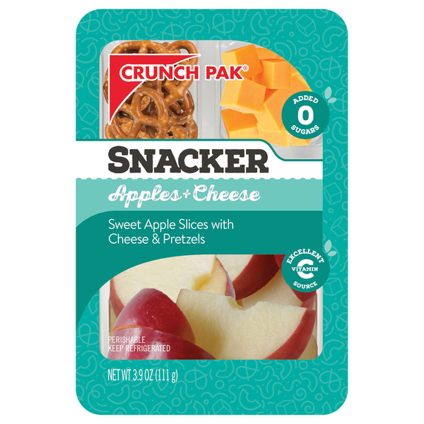 Crunch Pak Apples + Cheese Snacker