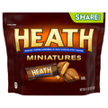 Heath Miniatures Chocolate Coated English Toffee Candy Share Pack