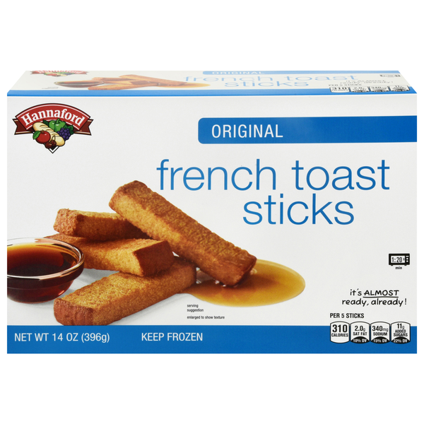 Hannaford Original French Toast Sticks Frozen