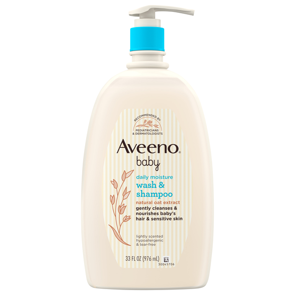 Aveeno Baby Daily Moisture Lightly Scented Wash & Shampoo