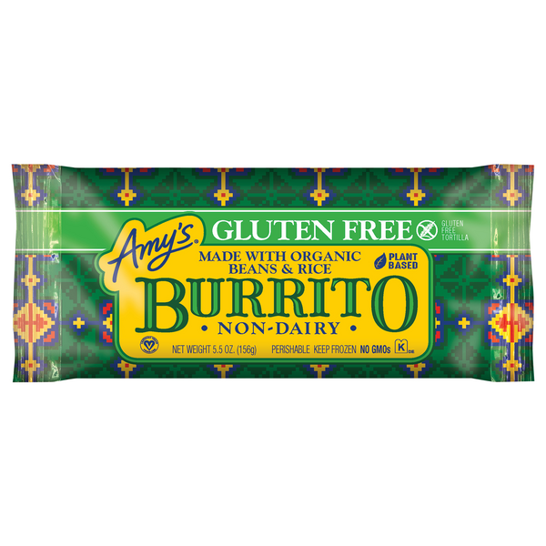 Save on Amy's Burrito NonDairy Gluten Free Organic Order Online
